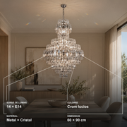 Candelabru cristal Windsor Grande Supremo CC800-600X900CH - specificații