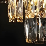 Crystal Chandelier Windsor Altiora, 60 cm átmérőjű, 1800 cm magasság, fényes arany, állítható magasság, elegáns kialakítás