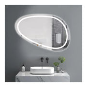 LED mirror, 80x45cm, Dissegn Touch Marcello, Defrosting System, Dimable