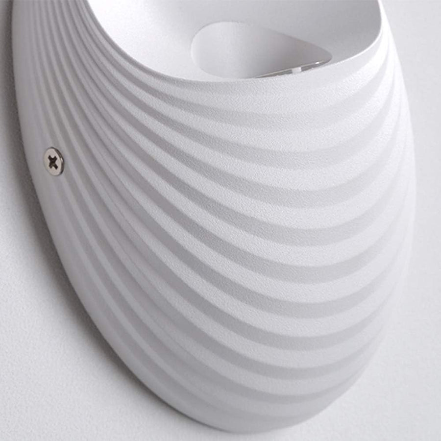 Raisa külső fali lámpa, 18W, 3000K, fekete