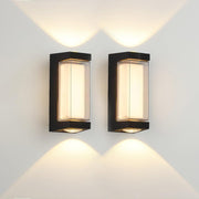 Kültéri LED fali lámpa AX150BK 7W Fekete