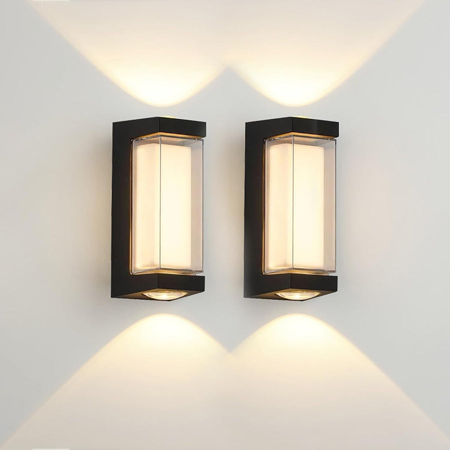 Kültéri LED fali lámpa AX150BK 7W Fekete