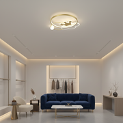 LED LED Rafael távirányítóval, 57W, dimablable, 3000k/4000K/6000K, arany