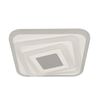 LED LED LED 3D 45W, négyzet alakú, hideg/forró/semleges fény, fehér