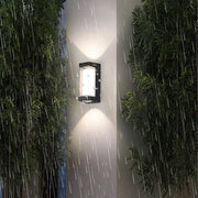 Fantasis A külső és a belső LED, 2 forrás x 1w, ip65, fém, fekete, 3000 ezer