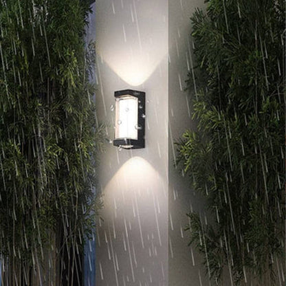 Fantasis A külső és a belső LED, 2 forrás x 1w, ip65, fém, fekete, 3000 ezer