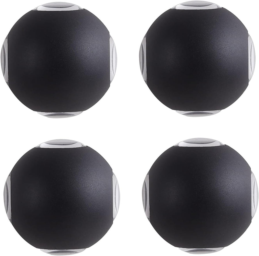 LED fali lámpa AX240, kültéri, 4 forrás, 4W, fekete, 3000K