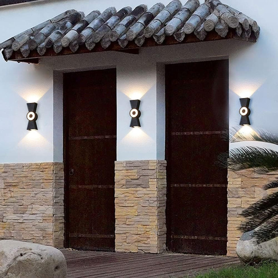 Alkalmazza a Han, 12W, fém, fekete külső LED -t