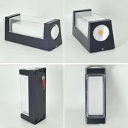 Kültéri LED fali lámpa AX150BK 7W Fekete