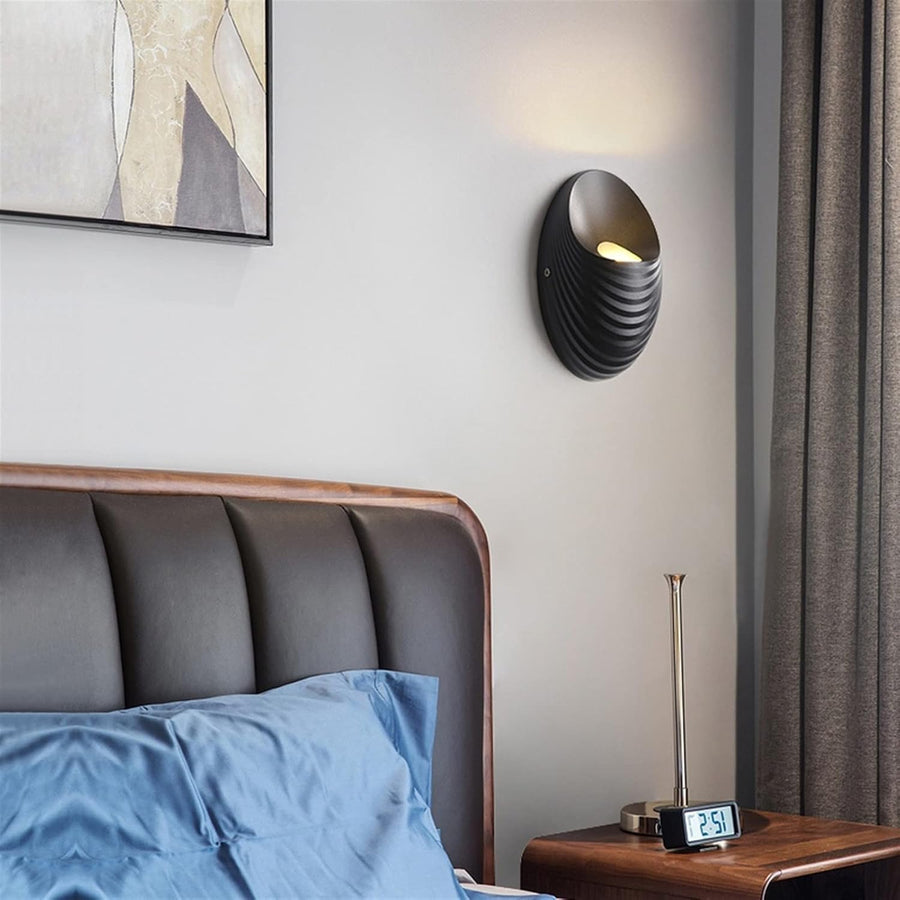 Raisa külső fali lámpa, 18W, 3000K, fekete