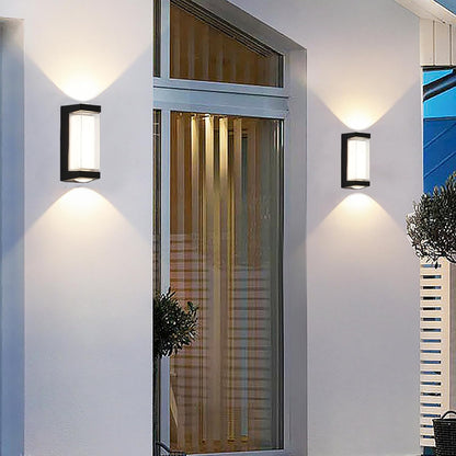 Kültéri LED fali lámpa AX150BK 7W Fekete