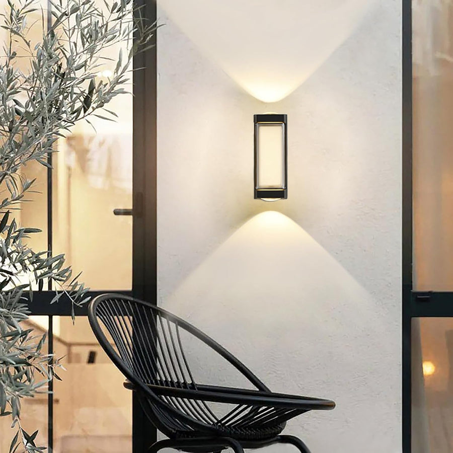 Kültéri LED fali lámpa AX150BK 7W Fekete