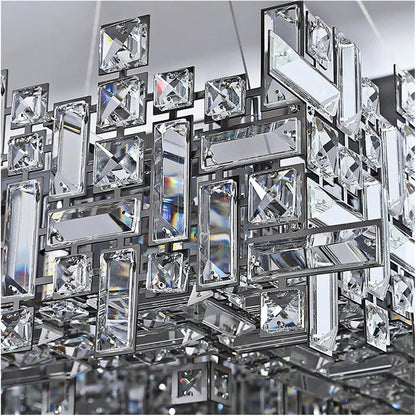 Kristály csillár RZ-2/500x500GD, 10xE14, átmérő 50 cm, állítható magasság, fényes arany, állítható magasság, elegáns kivitel