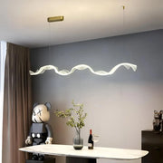 LED LED felfüggesztett AMI 80W, lineáris, hideg/forró/semleges fény, arany, állítható magasság