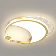 LED LED Marco távvezérlővel, 51W, WASABLE, arany, fém, akril és üveg, 3000K/4000K/6000K