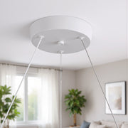 LULUS LED PRISM LUMINIS, CRYSTAL ÉS MÉG, 210W, 4 CIRCLES, DIMILE, állítható magasság, hideg/forró/semleges fény, fényűző világítás