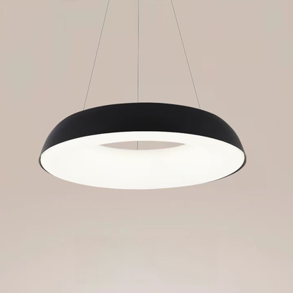 LED -csillár, Chiara távirányítóval, 74W, hideg/forró/semleges fény, instabil, fekete