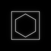 Méhsejt 1050 mm x 1200 mm led hexagonok