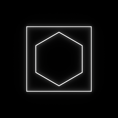 Méhsejt 1050 mm x 1200 mm led hexagonok