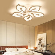 LED -csillár Jasmine 73W távirányítóval, 5 szirom, hideg/forró/semleges fény, instabil, fehér