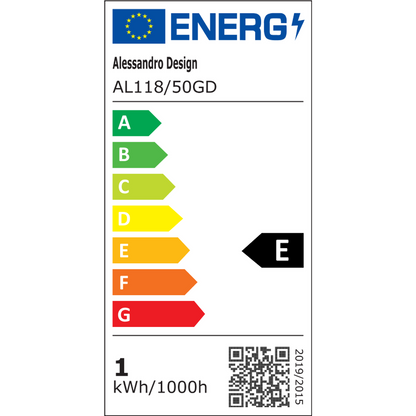Alkalmazza a Wall LED -t, 50 cm, 3000K/4000K/6000K, arany