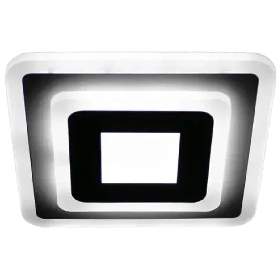 Mornika 14W LED, 25 cm átmérőjű, négyzet alakú, semleges fény, fehér