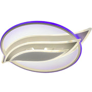 LED -vágy Jarria 52W távvezérléssel, hideg/forró/semleges/RGB fény, fehér, fehér