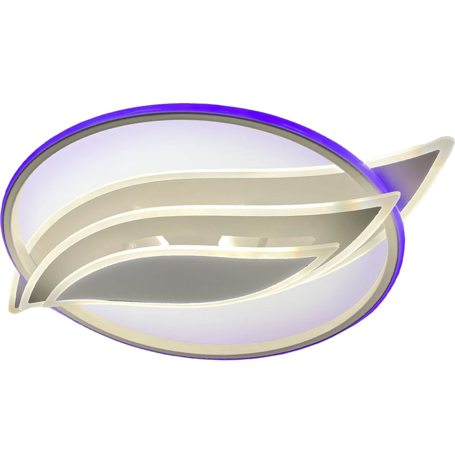 LED -vágy Jarria 52W távvezérléssel, hideg/forró/semleges/RGB fény, fehér, fehér