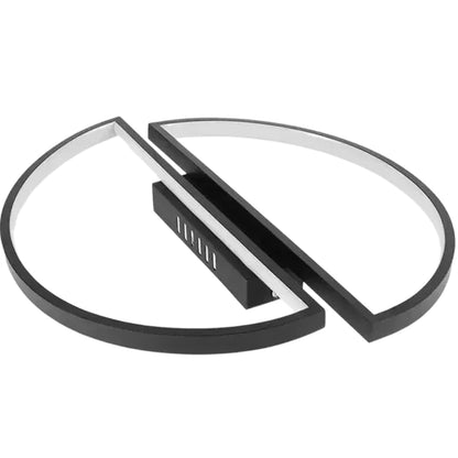 LED csillár távirányítóval VECTOR ARCUS 52W, 2 elem, hideg/meleg/semleges fény, szabályozható, fekete