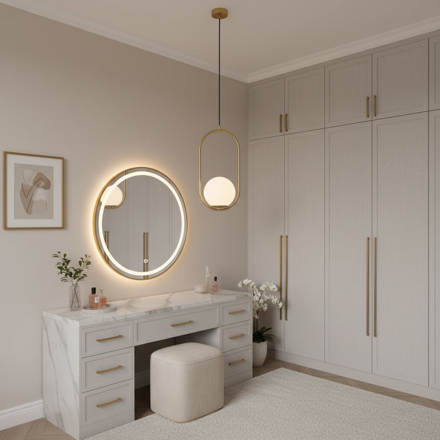 Loft Loft Galéria Modern, 1x E27, Aranyfehér, Fém, Állítható magasság
