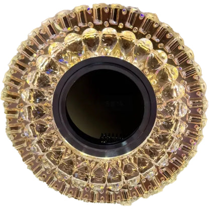 LED spot, STRAHL II, 4W, Kerek, Meleg fény, Átlátszó