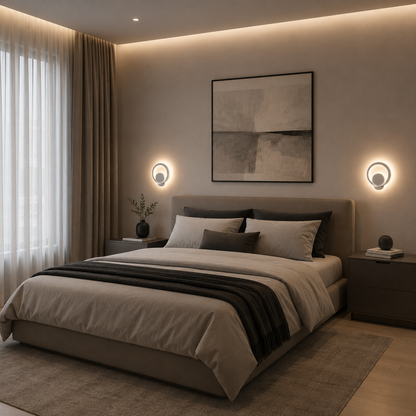 Vigyen fel Urban LED 19W kerek könnyű hideg/meleg/neutra akril és fehér fém