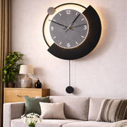 Dekoratív LED fali lámpa ARC Ø30 cm Hideg/Semleges/Meleg fény Fekete Beltéri fali lámpák Alapértelmezett cím Alessandro Design