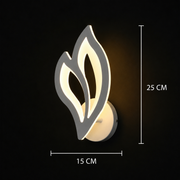 LED lámpa LILY 14W sziromfény hideg/meleg/semleges akril és fehér fém
