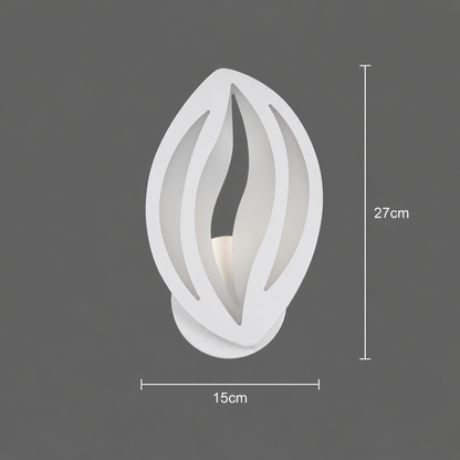 Alkalmazza a LED orchidea 11W Petala könnyű hideg/meleg/neutra akril fémfehérjét