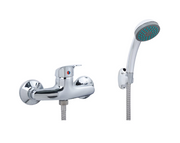 Baterie Dus, Compozit Metal, Crom, CD000 Baterii & Coloane de Duș Default Title Alessandro Design
