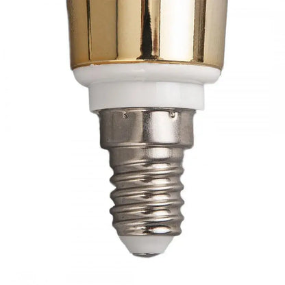 LED izzó E14 gyertya, 9 W, meleg fény, 3000 000 izzó, alapértelmezett cím Alessandro Design