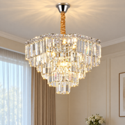 ADAMA Magno kristálycsillár, 10x E14, átmérő 60 cm, fényes króm, állítható magasságú