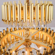 Kristály csillár VERSAILLES Nobile 5xE14, átmérő 40 cm, arany, állítható magasságú kristálycsillárok alapértelmezett cím Alessandro Design