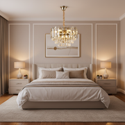 Cristal Chandelier Alfred 6x E14 arany