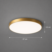 SOLIS LED mennyezeti lámpa 37cm 33W Cold Light Gold