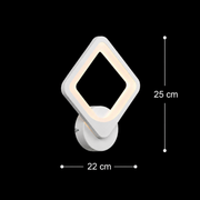 Vigyen fel Akila LED, 12W, fehér, hideg/forró/semleges fényt