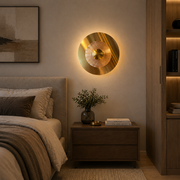 Luna dekoratív LED fali lámpa 83W átmérő 120cm hideg/semleges/meleg fény fekete