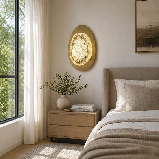 Luna dekoratív LED fali lámpa 83W átmérő 120cm hideg/semleges/meleg fény fekete