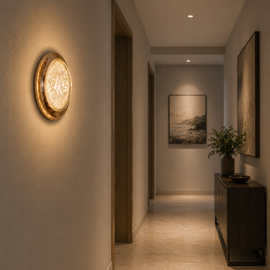 Luna dekoratív LED fali lámpa 83W átmérő 120cm hideg/semleges/meleg fény fekete