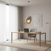 FOAMER Modern csillár, 34 cm, felfüggesztett, 1 X E27, szürke, fém és hab, állítható magasságú