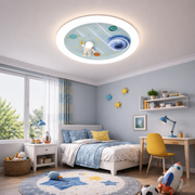 LED csillár CONSTELATION 49W, átmérő 49cm, hideg/meleg/semleges fény, fehér kék