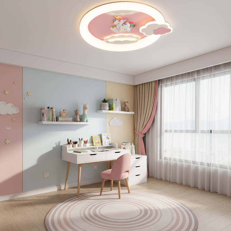 LED csillár CONSTELATION 49W, átmérő 49cm, hideg/meleg/semleges fény, fehér kék