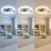 LED csillár CONSTELATION 49W, átmérő 49cm, hideg/meleg/semleges fény, fehér kék