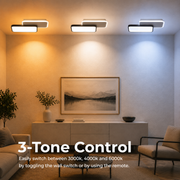 LED -csillár Carolina 50W távirányítóval, 2 elem, hideg/forró/semleges fény, átkozott, fekete